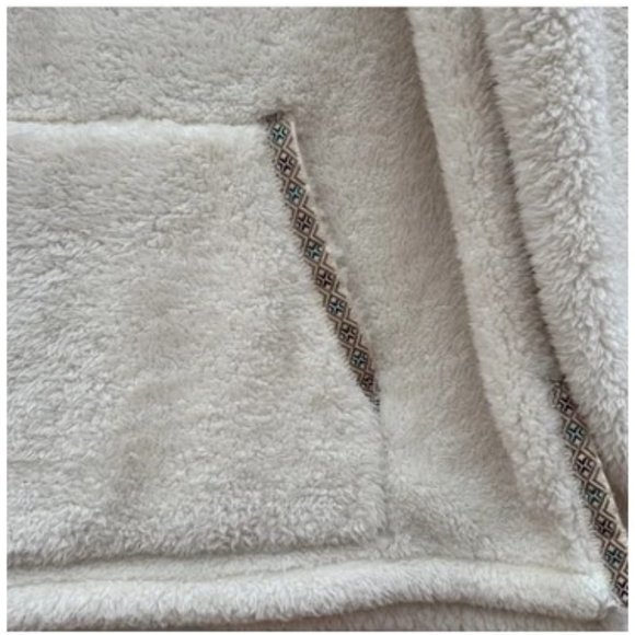 NWOT-Sundance Ivory Sasha Cozy Sweatshirt - L - Picture 4 of 6